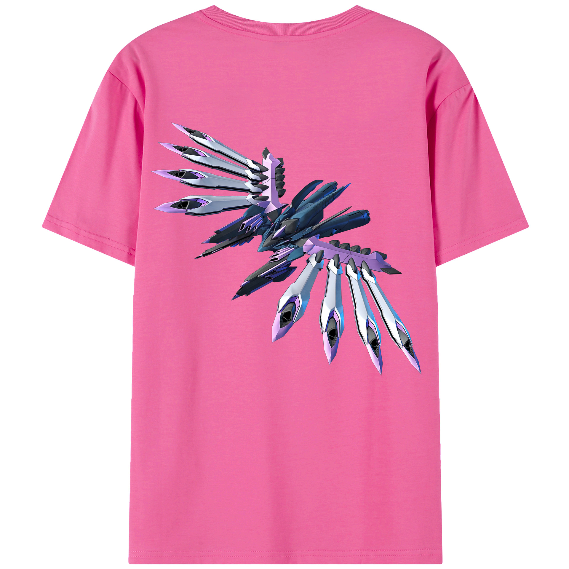 （画像用） 機動戦士ガンダム Mobile Suit Gundam レディース半袖Tシャツ(バックプリント)